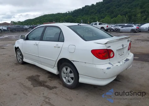 2004 Toyota Corolla S from USA, damaged, VIN 2T1BR32E44C191104